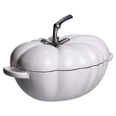 Кастрюля чугунная эмалированная Iron Tomato 2,5 л, белый Кастрюля чугунная эмалированная Iron Tomato 2,5 л, белый