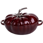 Каструля чавунна емальована Iron Tomato 2,5 л, бургунді