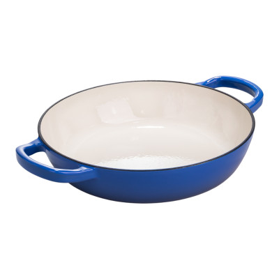 Жаровня-голландська піч чавунна емальована 2 л, синій Жаровня-голландська піч чавунна емальована 2 л, синій