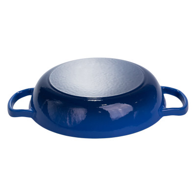 Жаровня-голландська піч чавунна емальована 2 л, синій Жаровня-голландська піч чавунна емальована 2 л, синій