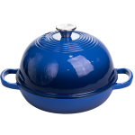 Жаровня-голландська піч чавунна емальована 2 л, синій Жаровня-голландська піч чавунна емальована 2 л, синій