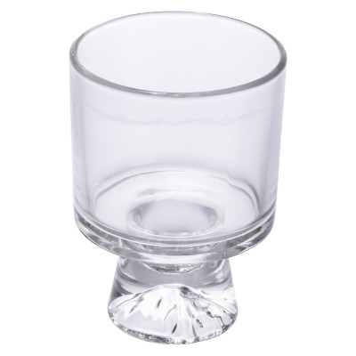 Набор креманок из толстого стекла на ножке 6 штук по 200 мл