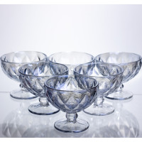 Набор креманок Diamond Blue 6 штук по 300 мл