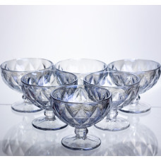 Набор креманок Diamond Blue 6 штук по 300 мл