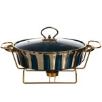 Мармитница фарфоровая для вторых блюд 1 л