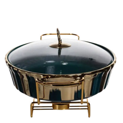 Мармитница фарфоровая для вторых блюд 2 л