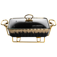 Мармітниця порцелянова для других страв Black Velvet 1,5 л
