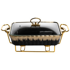 Мармітниця порцелянова для других страв Black Velvet 1,5 л