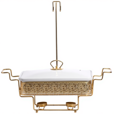 Мармитница фарфоровая Luxury для вторых блюд 2 л