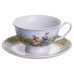 Чашка фарфоровая Rabbit Family 200 мл с блюдцем