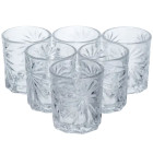 Набор рюмок для крепких напитков Shot glass 6 штук по 75 мл