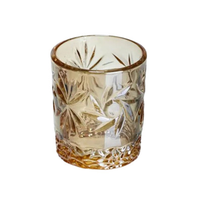 Набір чарок для міцних напоїв Shot glass 6 штук по 75 мл, коричневий