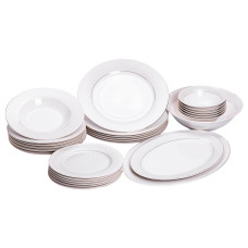 Столовый сервиз на 6 персон фарфоровый Claire