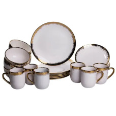 Столовый сервиз фарфоровый Golden Line 24 предмета на 6 персон