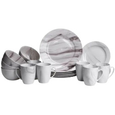Столовый сервиз фарфоровый на 6 персон Fine Marble