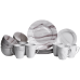 Столовый сервиз фарфоровый на 6 персон Fine Marble