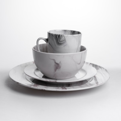 Столовый сервиз фарфоровый на 6 персон Fine Marble Столовый сервиз фарфоровый на 6 персон Fine Marble