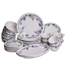 Столовый сервиз из фарфора Vintage Elegant 32 предмета на 6 персон