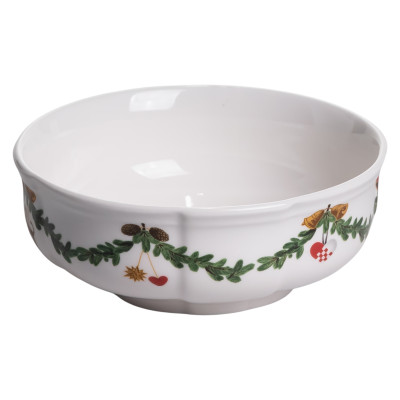 Столовый сервиз новогодний фарфоровый ROYAL 32 предмета на 6 персон Столовый сервиз новогодний фарфоровый ROYAL 32 предмета на 6 персон