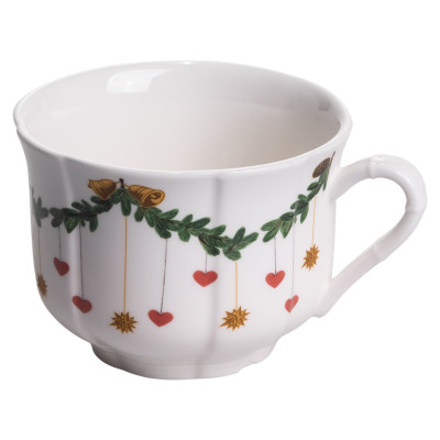 Столовый сервиз новогодний фарфоровый ROYAL 32 предмета на 6 персон Столовый сервиз новогодний фарфоровый ROYAL 32 предмета на 6 персон