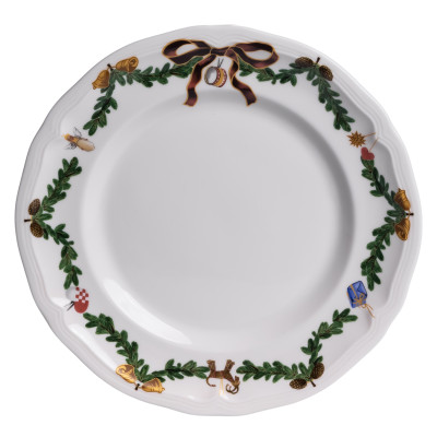 Столовый сервиз новогодний фарфоровый ROYAL 32 предмета на 6 персон Столовый сервиз новогодний фарфоровый ROYAL 32 предмета на 6 персон