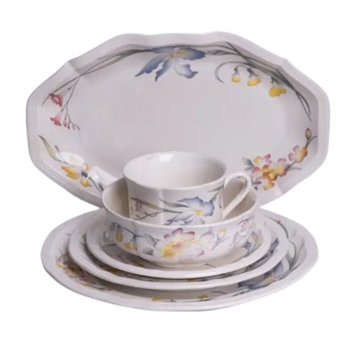 Столовый сервиз фарфоровый Villeroy 32 предмета на 6 персон
