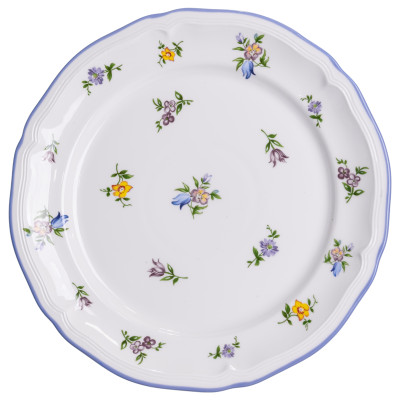 Столовий сервіз Retro Floral порцеляновий 32 предмети на 6 персон