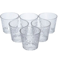Набор стаканов для напитков Textured Tumbler 6 штук по 140 мл