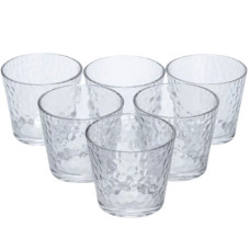 Набір склянок для напоїв Textured Tumbler 6 штук по 140 мл