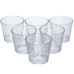 Набір склянок для напоїв Textured Tumbler 6 штук по 140 мл