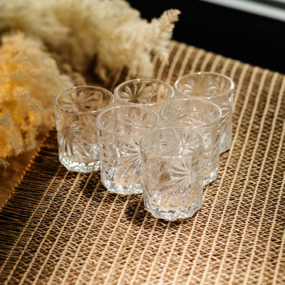Набір чарок для міцних напоїв Shot glass 6 штук по 75 мл