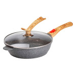 Сковорода універсальна MGC алюмінієва 26 см зі знімною ручкою, сірий Сковорода універсальна MGC алюмінієва 26 см зі знімною ручкою, сірий