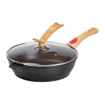 Сковорода універсальна MGC алюмінієва 28 см зі знімною ручкою, чорний Сковорода універсальна MGC алюмінієва 28 см зі знімною ручкою, чорний