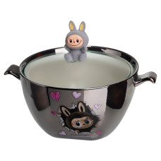 Миска для супа и лапши фарфоровая LABUBU Bubu 800 мл