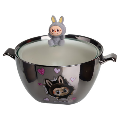 Миска для супа и лапши фарфоровая LABUBU Bubu 800 мл