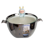 Миска для супа и лапши фарфоровая LABUBU Flip 800 мл