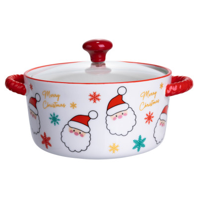 Миска для супа и лапши фарфоровая Santa 800 мл