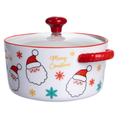 Миска для супа и лапши фарфоровая Santa 800 мл