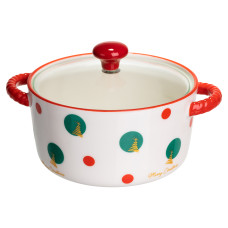 Миска для супа и лапши фарфоровая Christmas Tree 800 мл