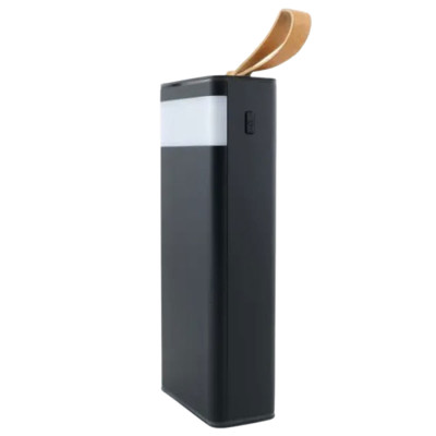 Повербанк LEVINO 30000 mAh с фонариком USB-C/USB-A/MicroUSB, черный Повербанк LEVINO 30000 mAh с фонариком USB-C/USB-A/MicroUSB, черный