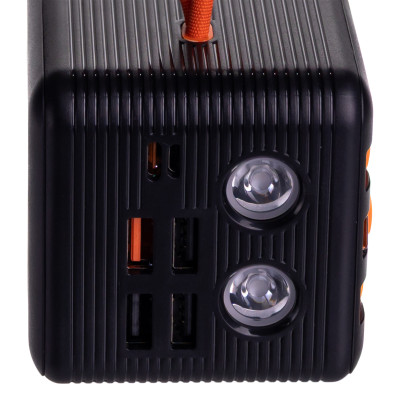 Повербанк LEVINO 50000 mAh USB-C/USB-A 3 шнура в комплекте