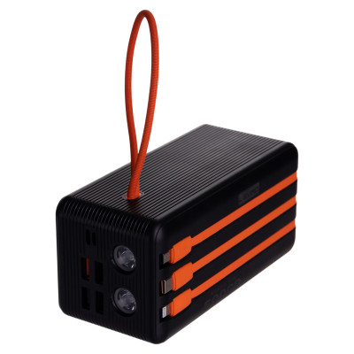 Повербанк LEVINO 50000 mAh USB-C/USB-A 3 шнура в комплекте