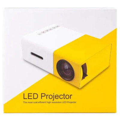 Портативный проектор для дома и офиса HD Led с динамиком