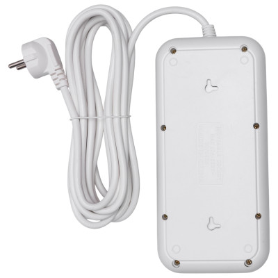 Сетевой фильтр-удлинитель 6 розеток 4 USB-A +2 USB Type-C на 5 метров, белый Сетевой фильтр-удлинитель 6 розеток 4 USB-A +2 USB Type-C на 5 метров, белый