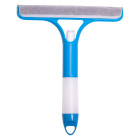 Щетка-скребок для мытья окон с распылителем, синий