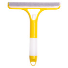 Щетка-скребок для мытья окон с распылителем, желтый