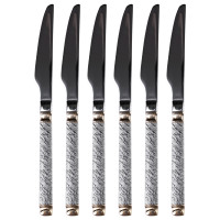 Набір столових ножів LINN 6 штук із нержавіючої сталі