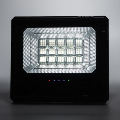 Прожектор світлодіодний вуличний 225 LED 200 Вт із сонячною панеллю Прожектор світлодіодний вуличний 225 LED 200 Вт із сонячною панеллю
