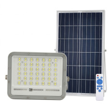 Прожектор светодиодный уличный 400 LED 300 Вт с солнечной панелью