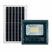 Прожектор світлодіодний вуличний 330 LED 400 Вт із сонячною панеллю